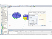 Диалоговое окно Изменить поверхность, вкладка Оси