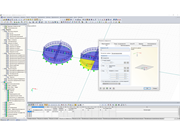 Диалоговое окно Изменить поверхность, вкладка Оси