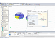 Диалоговое окно Изменить поверхность, вкладка Оси для результатов