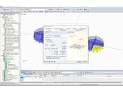 Диалоговое окно Изменить поверхность, вкладка Оси для ввода