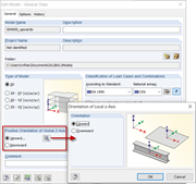 Основные данные с заданием осей