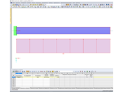 Нагрузка на стержень в отрицательном направлении местной оси z