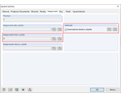 Диалоговое окно «Изменить поверхность» → «Интегрированные»