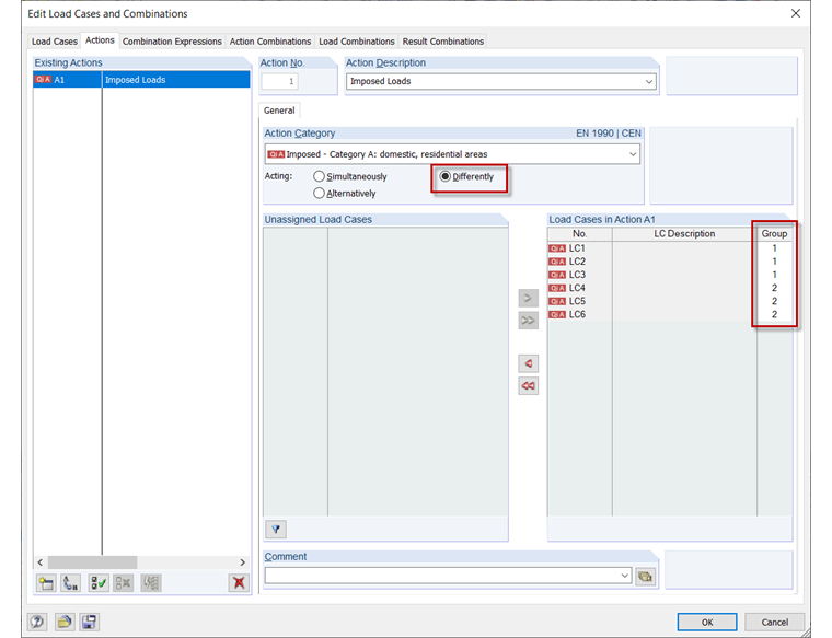 Действие: различные