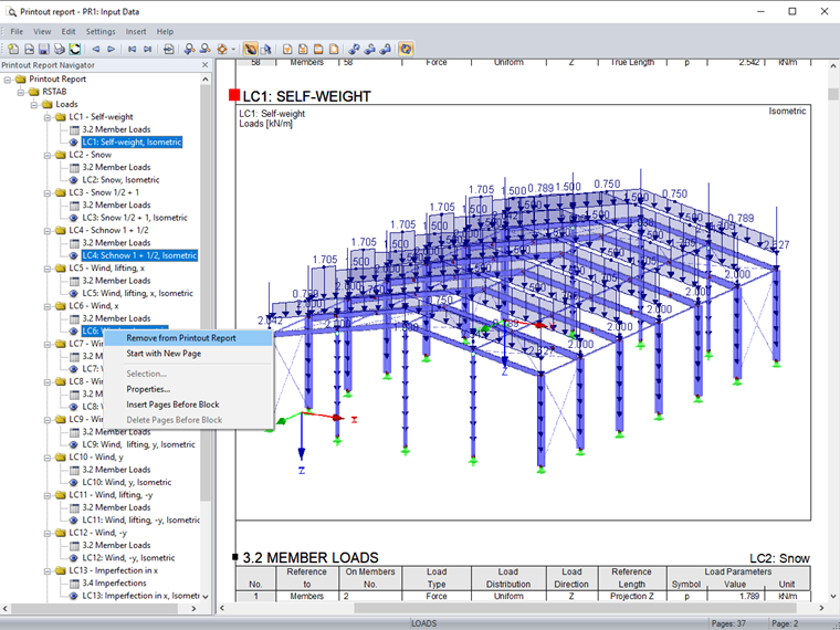 Удаление нескольких изображений из протокола результатов