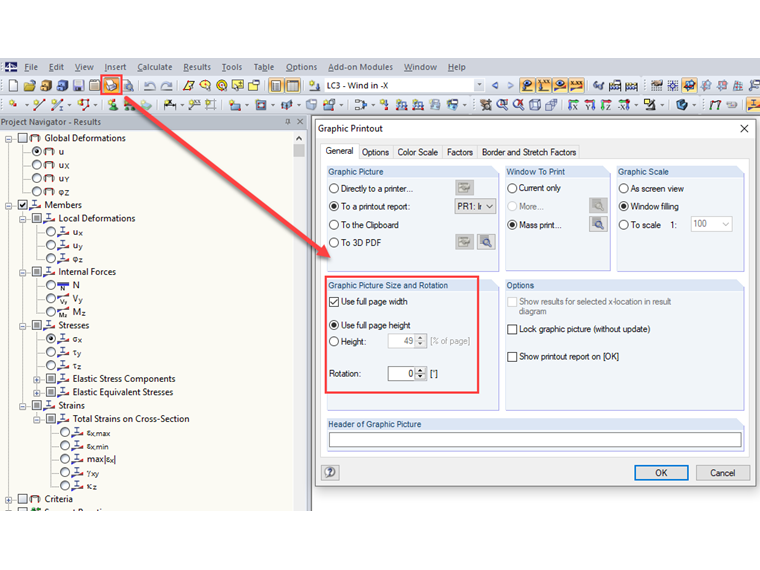 Печать графики