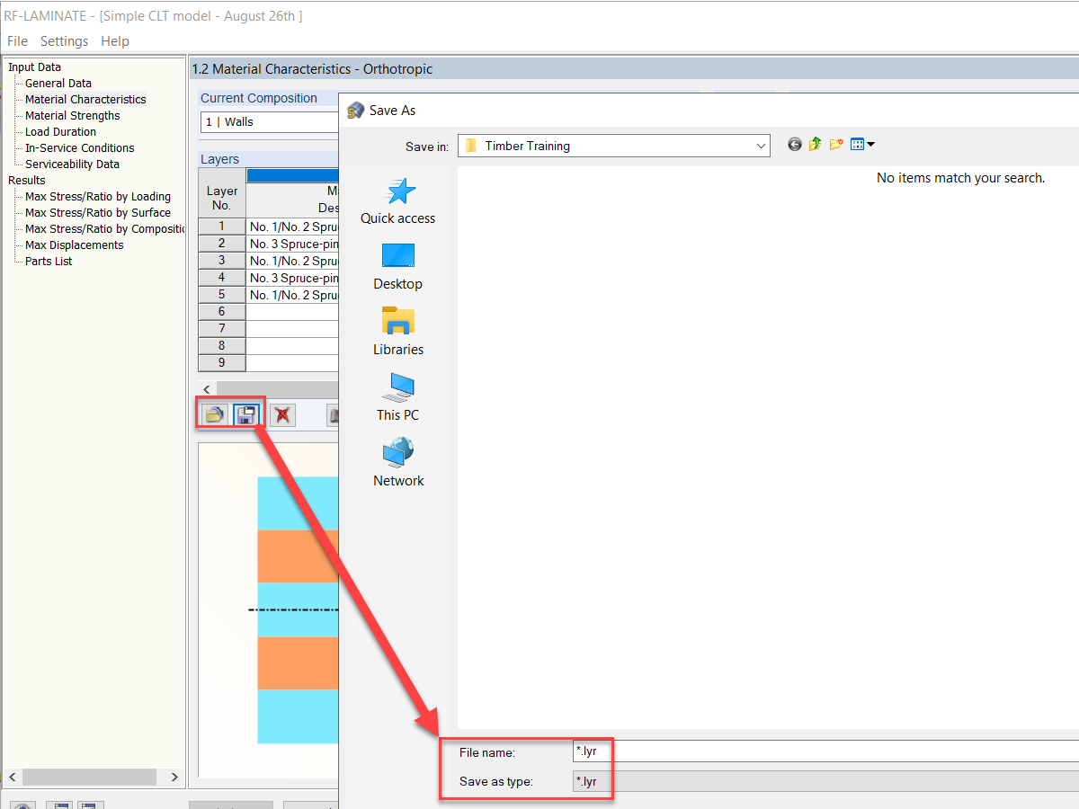 Сохранение слоев ламинированной композиции