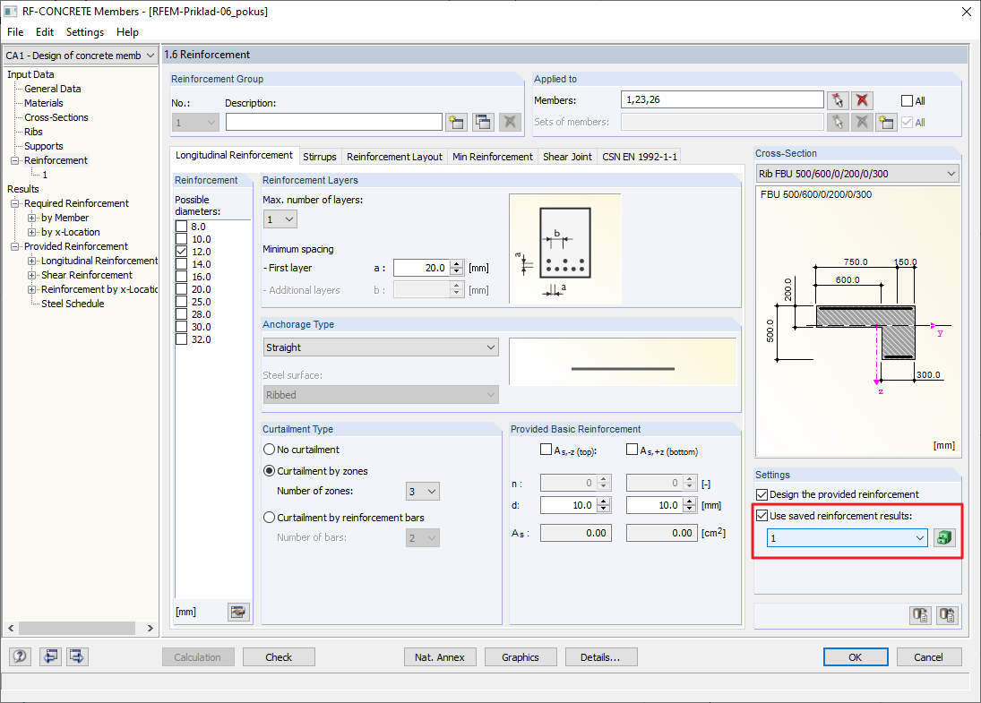 Последующее использование сохраненной арматуры