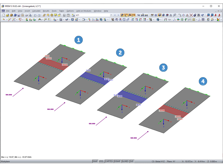 Результаты для линейного шарнира