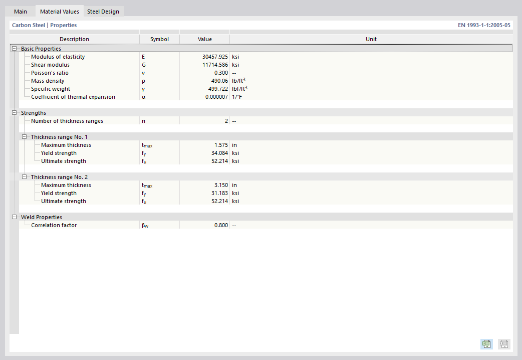 Настройка свойств материала