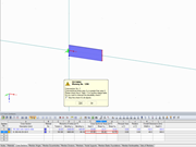 Warnmeldung aufgrund unplausibler Schubfläche