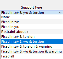 Выбор типа ограничения