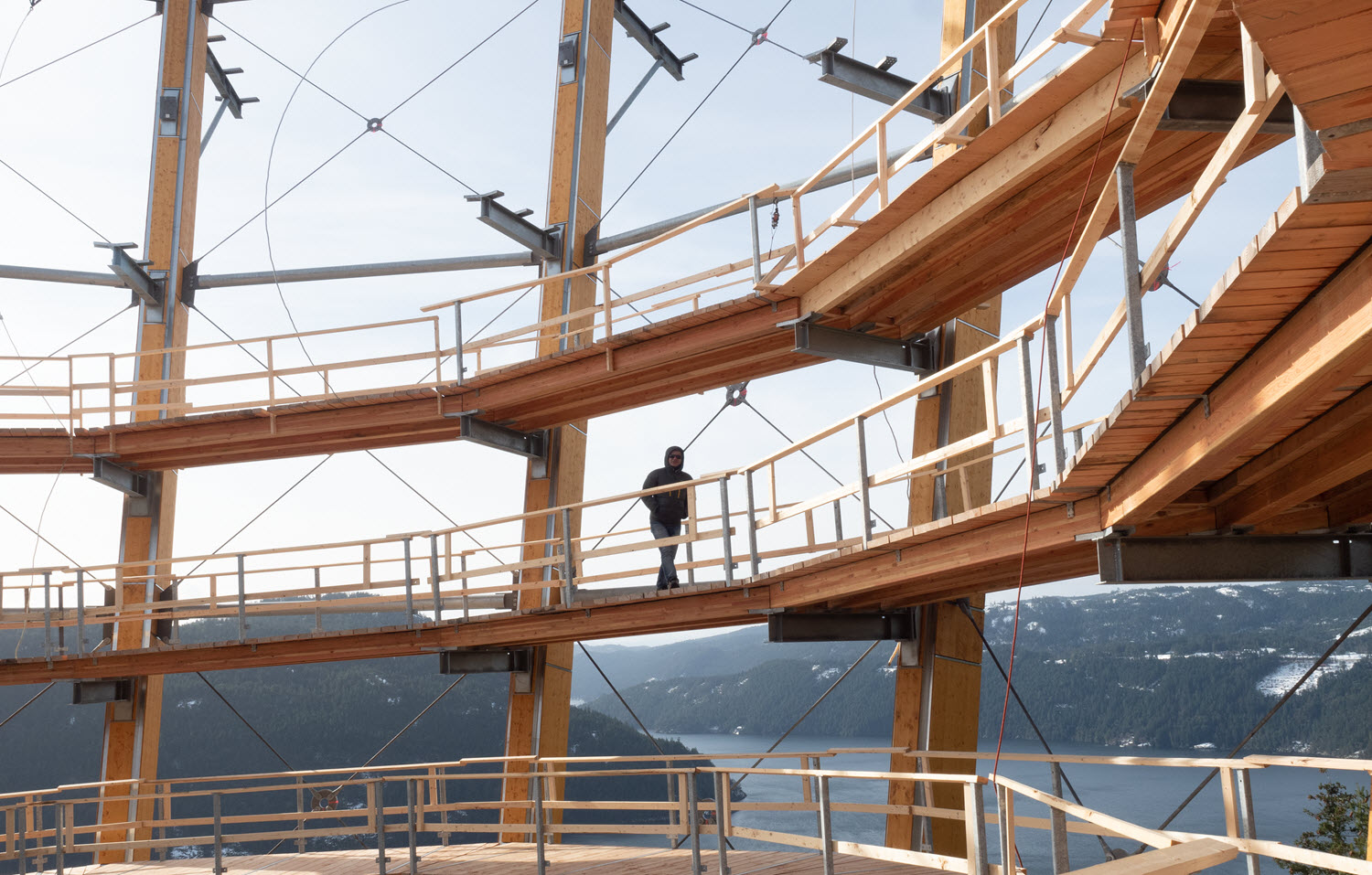 Внутри смотровой башни (© Aspect Structural Engineers)