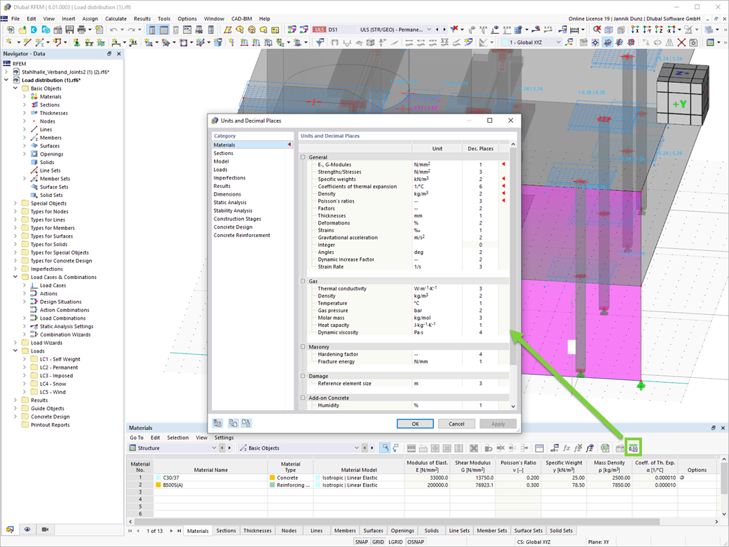 Управление объектами в таблицах