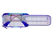 Результаты деформации модели в программе RFEM (© Bellapart)