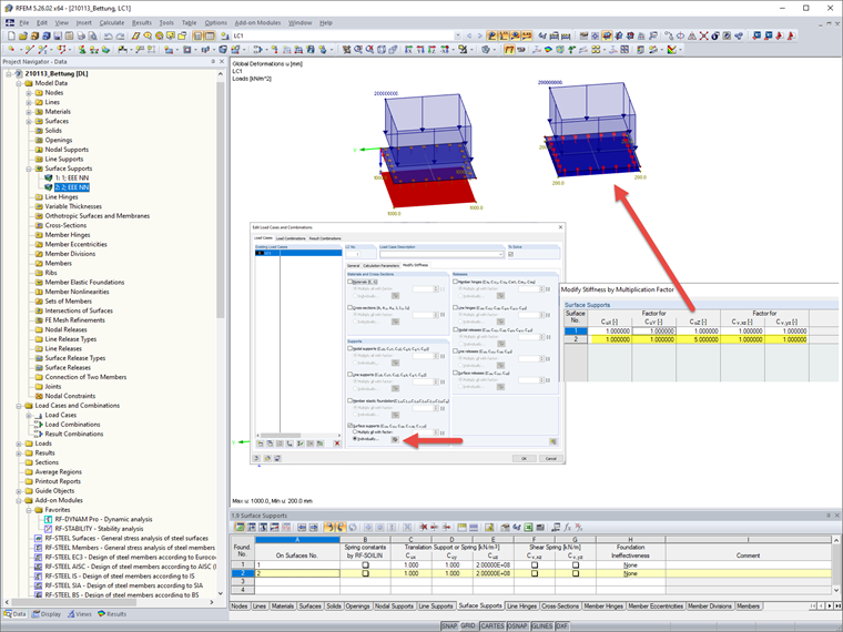 FAQ 005179 | Я хочу ввести большую пружинную постоянную. Как это возможно?