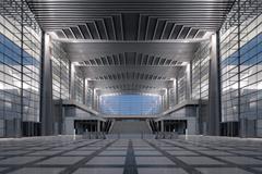 Innenbereich des Silk Road International Exhibition Centers (© CreatAR Images)