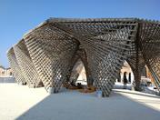 Бамбуковый сталактит (© Ergodomus Timber Engineering)