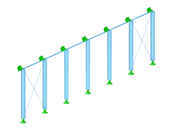 Рама с растянутыми стержнями