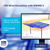 CFD моделирование воздействий ветра в RWIND 2
