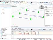 Функция 002450 | Таблицы результатов для шарниров стержней