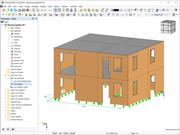 Кирпичный жилой дом