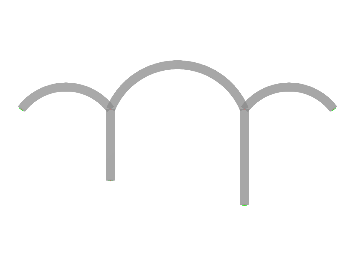 Модель ID 3333 | F3B201c | Трехпролёетные рамы