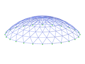 ID модели 3625 | TSC007 | Система ферм для сферических плоскостей