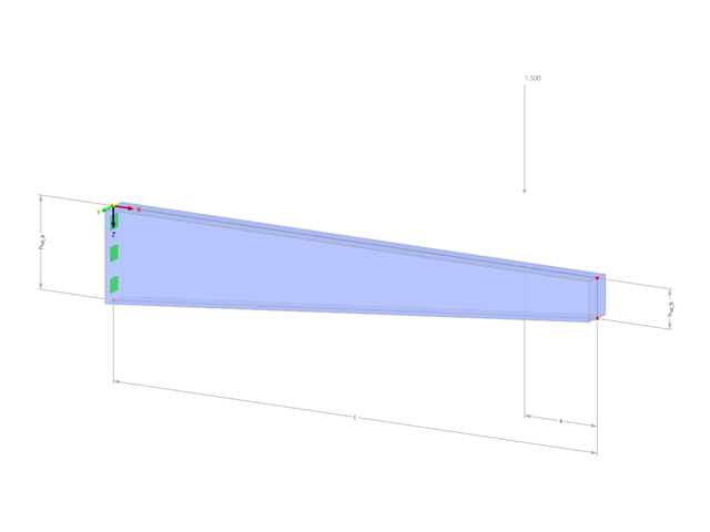 Модель 003570 | CTS003 | Консоль | Поверхности | Прямоугольник с параметрами