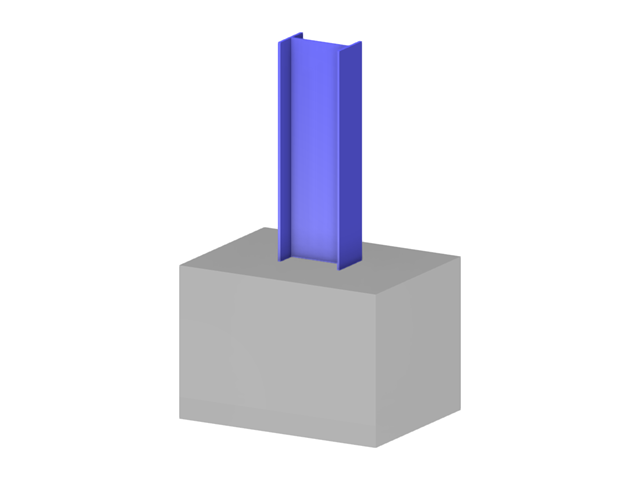 Модель 004033 | Встроенная колонна