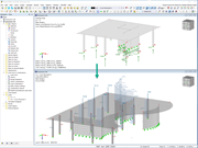 Функция 002580 | Передача опорных сил из другой модели