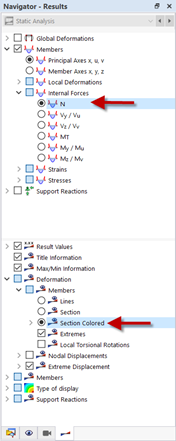 Цветные сечения