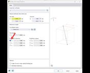 Диалог «Разделить линию с помощью отклонения»