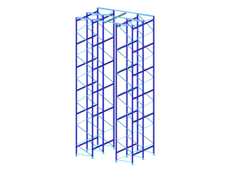 Стеллажная конструкция