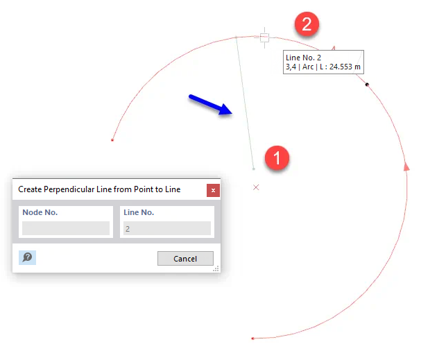 Валка отвеса