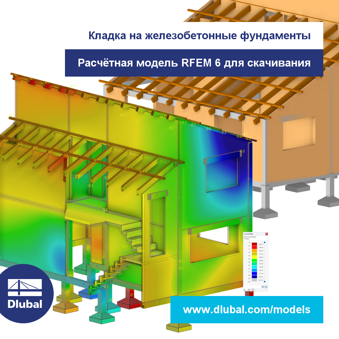 Кладка на железобетонные фундаменты