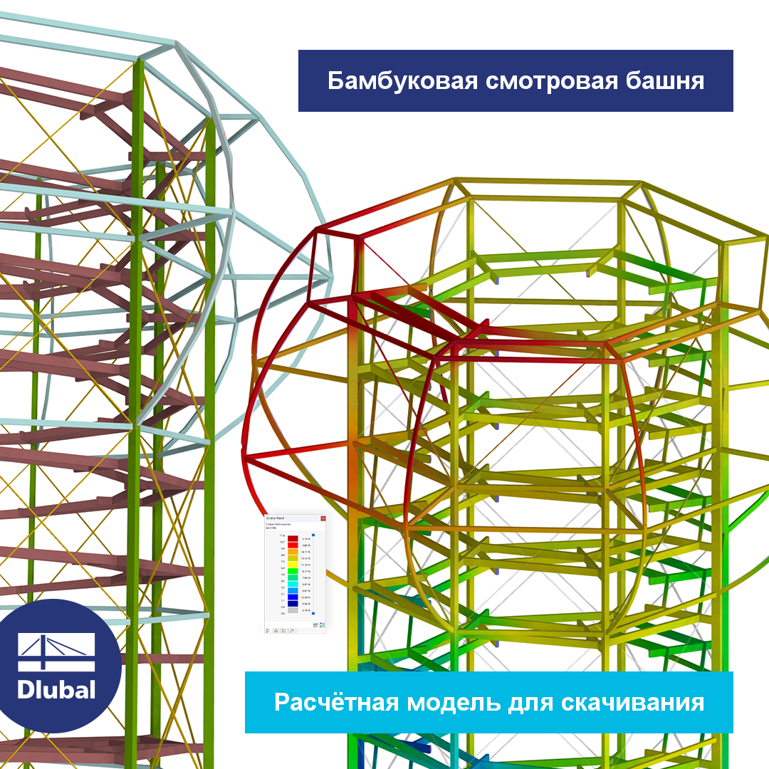 Бамбуковая смотровая башня