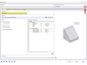 Изображение контактов в телах в рамках анализа методом конечных элементов со специальными взаимодействиями поверхностей.