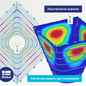 Пластинчатая воронка