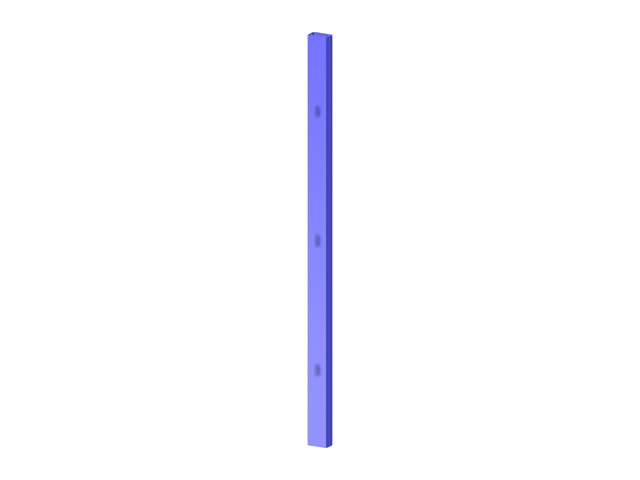 Модель 004473 | С-образная армированная колонна