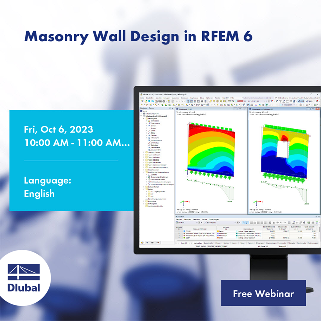 Masonry Wall Design in RFEM 6