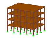 RFEM 000475 | Прочность деревянной конструкции после удаления колонны