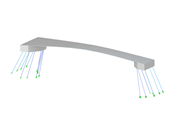 Модель 004852 | Пешеходно-велосипедный мост в Айхсютте, Германия