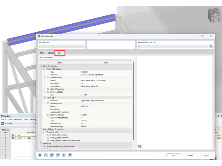 IFC - Свойства