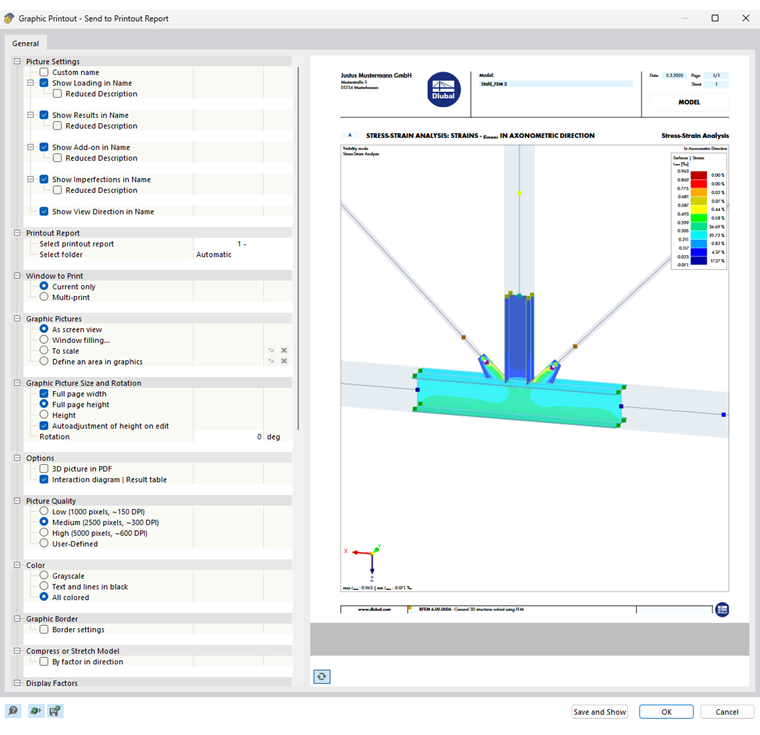 Подготовка графического результата