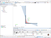 Напряжения в эффективном сечении