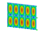 Модель стеклянного фасада в RFEM 6