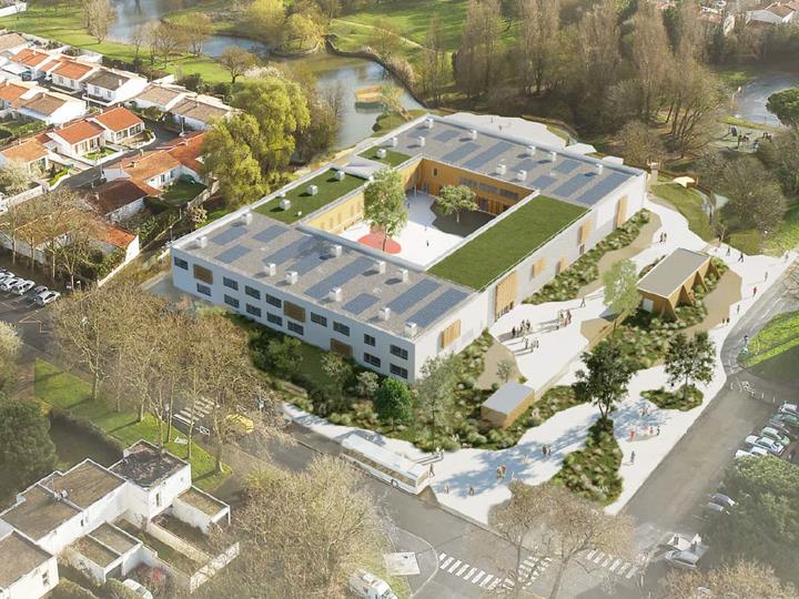 Город природы и наук Лавуазье был открыт в мае 2024 года в Ла-Рошели, Франция