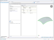 Интерфейс для задания модели состава стекла в RFEM 6 для расчёта конструкций.