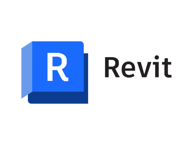 Цифровая иллюстрация логотипа Autodesk Revit, представляющая возможности программного обеспечения для проектирования и совместимость с приложениями САПР.